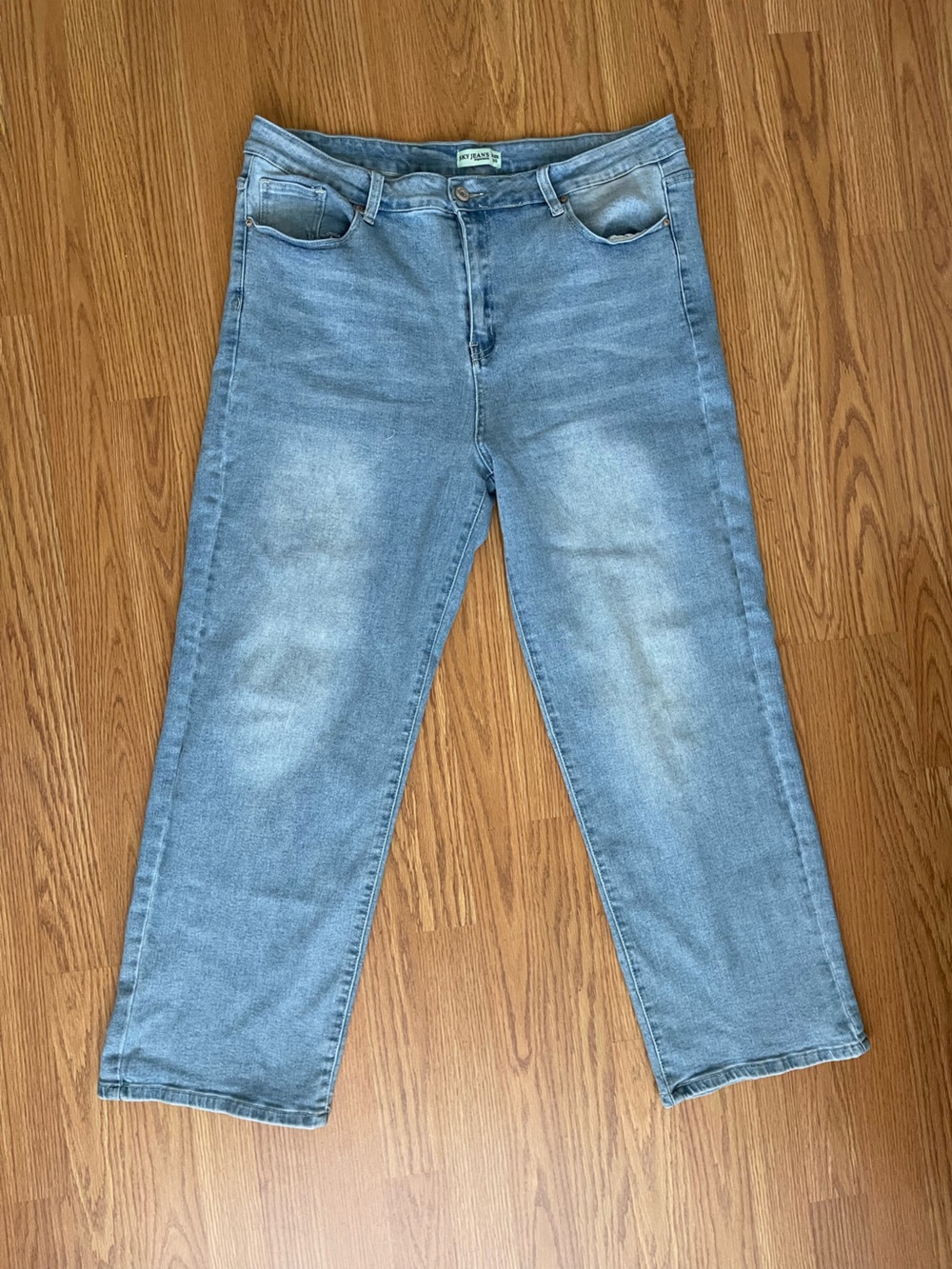Curvy girl Sky jeans Women’s Light Blue Jeans - Size 20 stretch classic timeles - Picture 1 of 8